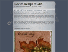 Tablet Screenshot of design.blevinsstudio.com